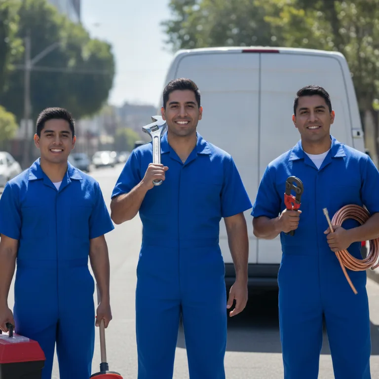 Plomero equipo en Tlalnepantla